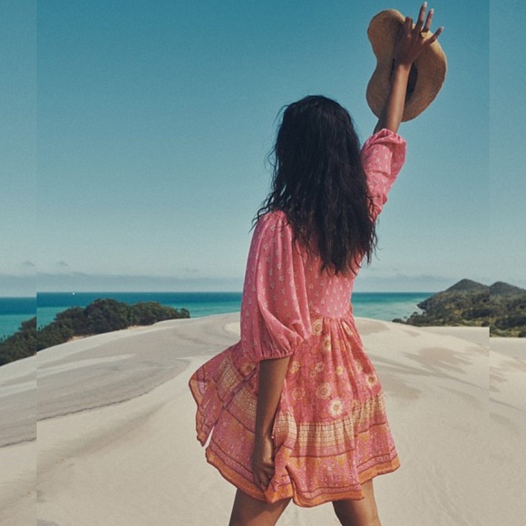 Spell & The Gypsy Utopia Tunic Mini Dress - Picture 5 of 14